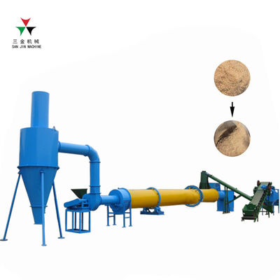 quality  Sustainable Biomass Flour Pellet Flour Wood Alfalfa Air Circulation Wet Drying Processing Pipe Drying Stove Ce Approved Professional Sawdust Dryer Machine factory