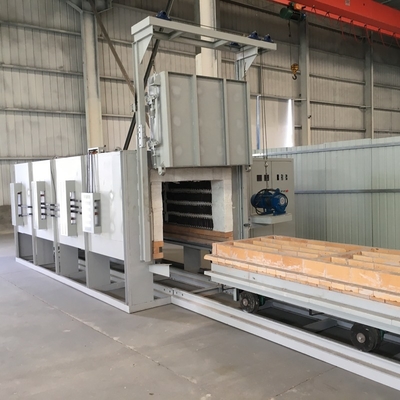 Factory 1400 Degree Porcelain Annealing Tunnel Electric Furnace Glass Tempering Industrial Electric Furnace Trolley Furnace